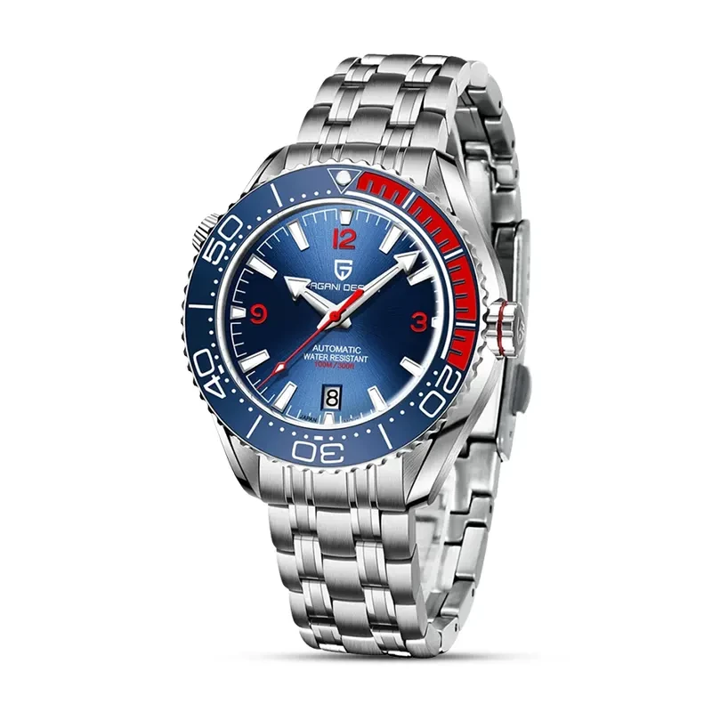 Pagani Design PD-1679 Seamaster Planet Ocean Blue Dial Men's Watch